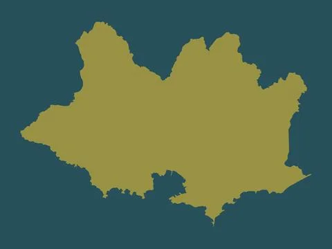 Montevideo, Uruguay. Solid color shape Stock Illustration