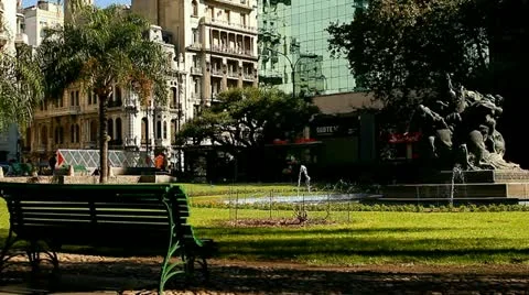 Montevideo's City. Uruguay Stock Footage