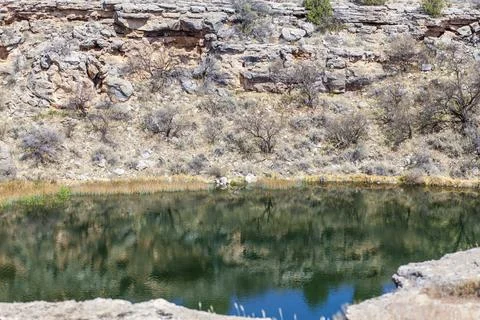 The Montezuma Well. Stock Photos