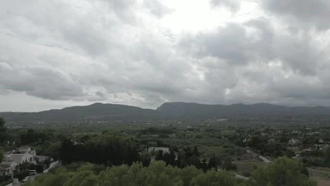 Montgo-Mountains-Spain-Landscape-4K Stock Footage 303343653