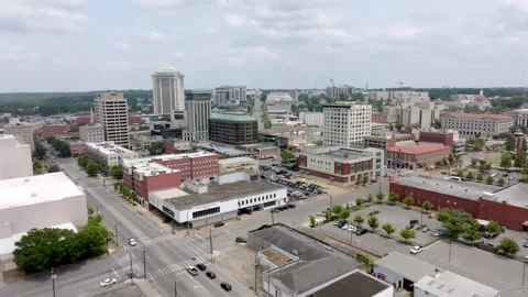 Montgomery, Alabama skyline wide shot wi... | Stock Video | Pond5