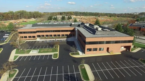 Montgomery County, Maryland - Tech Corridor Development - Rising Aerial Vidéo 84836604