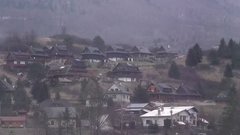 The month of December 2017 in Terchová. 스톡 동영상 83614517
