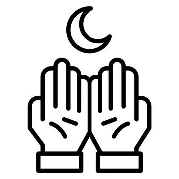 Month of prayer Stock Illustration