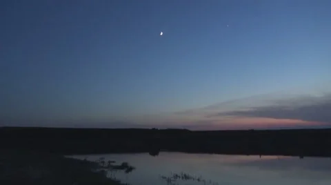 A month, a river 스톡 동영상 50377809