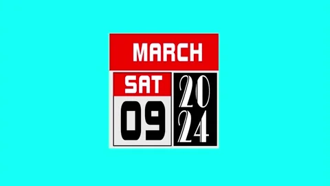 Month3-March 2024 Stock Footage 260539890