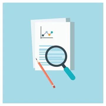 Monthly invoice icon Stock Illustration