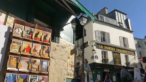 MONTMARTRE Stock Footage 162023541