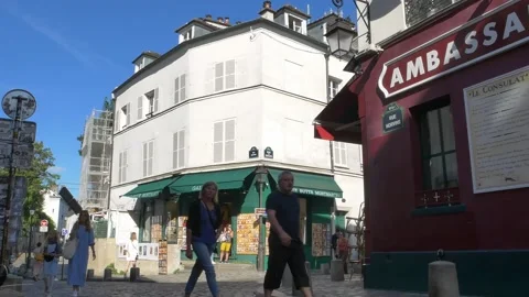 MONTMARTRE Stock Footage 162026247