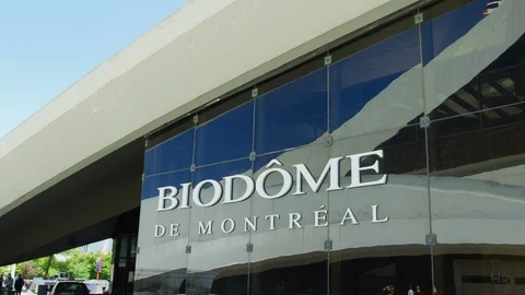 The Montreal Biodome Stock Footage 99909990