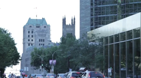 Montreal BRoll-Street Video stock 40343205