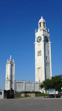 Montreal Clock Tower Stock Photos