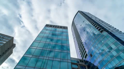 Montreal Clouds Time Lapse 4k 1080 Stock Footage 52954660