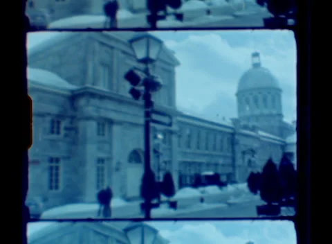 Montreal footage Vintage Super8 Film Stock Footage