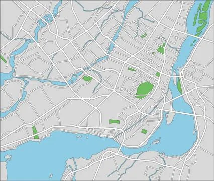 Montreal Stock Illustration