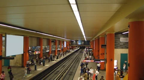 Montreal Metro Stock Footage 5759651