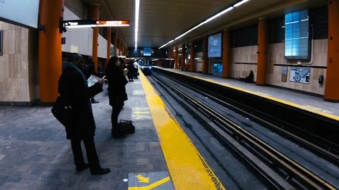 Montreal Metro Stock Footage 95943346