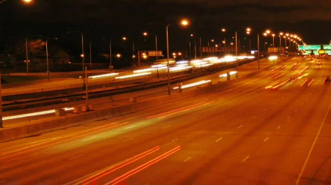 Montrose Overpass HD Stock Footage 101204