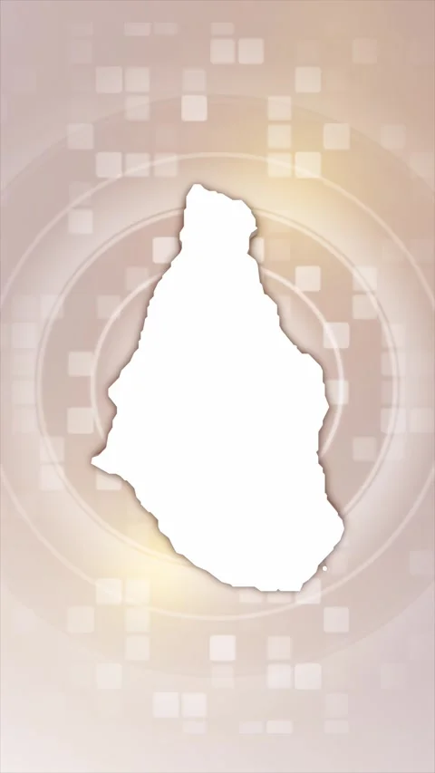 Montserrat Animated Map Stock Footage 275903479