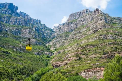 Montserrat cable Stock Photos