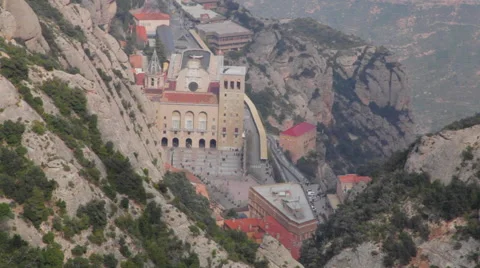 MontSerrat convent Video stock 50324488
