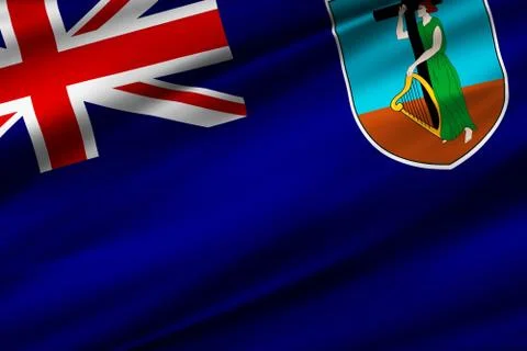 Montserrat Stock Illustration