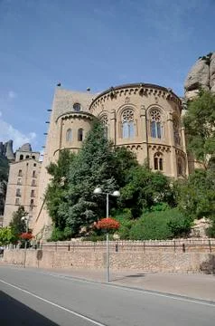 Montserrat monastery Fotos de archivo