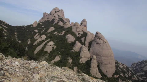 MontSerrat mountain Video stock 50321586
