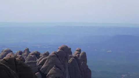 MontSerrat mountain Video stock 50347771