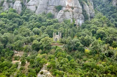 Montserrat mountains Stock Photos