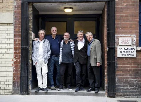 Monty Python Members Eric Idle John Cleese Terry Gilliam Michael Palin And Terry Photos