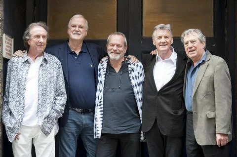 Monty Python Members Eric Idle John Cleese Terry Gilliam Michael Palin And Terry Photos
