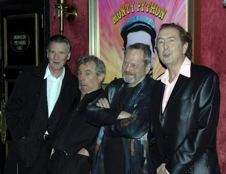 Monty Python Premiere - Oct 2009 스톡 사진