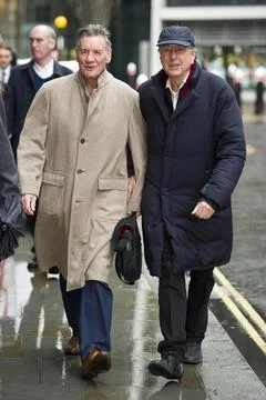 Monty Python 'Spamalot' royalties case at the Rolls Building High Court, LOndon, 写真素材