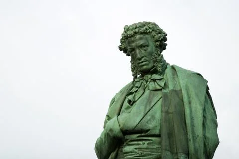 Monument to Alexander Pushkin Stock Photos