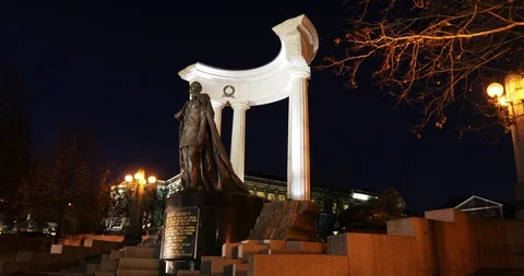 Monument to Alexander the Second Vídeos de archivo 98209627