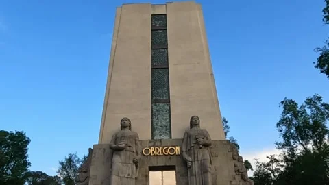 Monument to Alvaro Obregon 動画素材 202689119