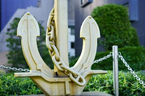 Monument of Anchor 库存照片