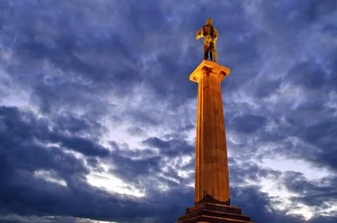 Monument and sky Stock Photos