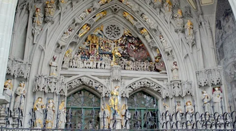 Monument of Arch Stock Footage 32189898