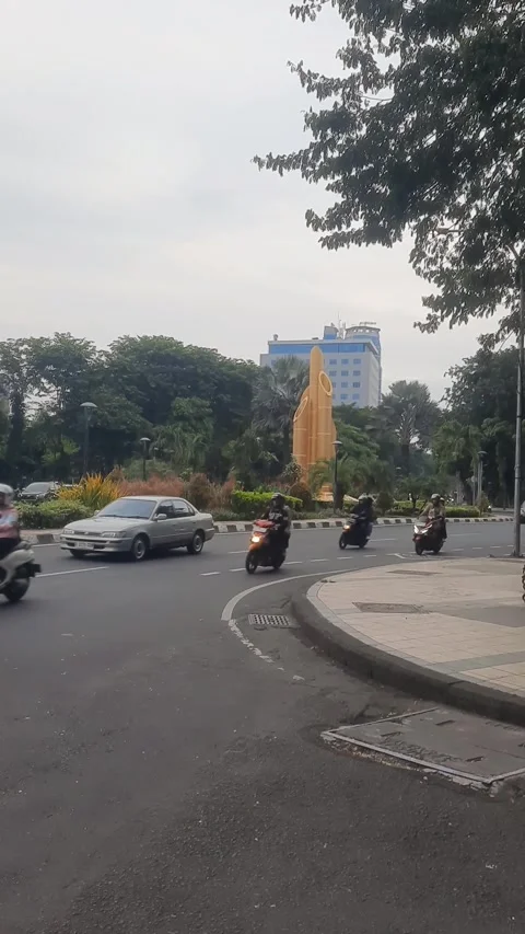 Monument of Bamboo 库存影片 328410886