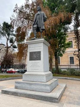 Monument to Blas de Lezo Stock Photos