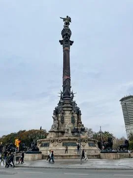 Monument a Colom 스톡 사진