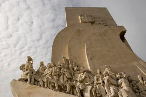 Monument of discoveries, belem Stock Photos