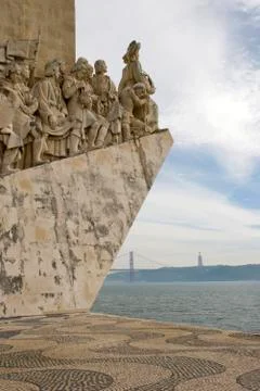 Monument of discoveries, belem Stock Photos