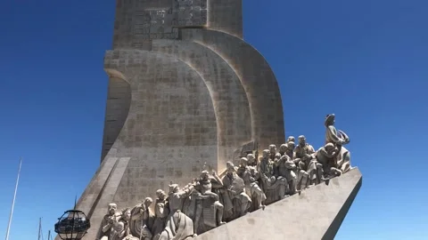 Monument to the Discoveries Stock Footage 197464128