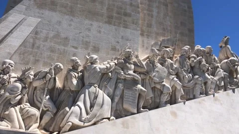 Monument to the Discoveries Stock Footage 197464139