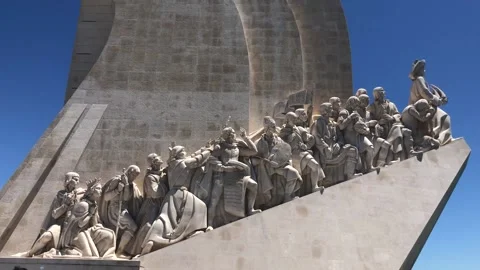 Monument to the Discoveries Stock Footage 197464140