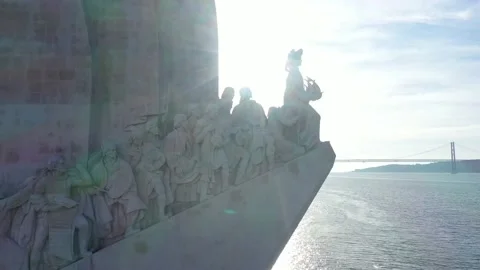 Monument To The Discoveries Video stock 204977591