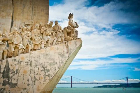 Monument to the discoveries Stock-Fotos